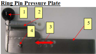 protege ring pin pressure plate